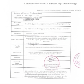 Öntapadó, rugalmas kötés izomfájdalom esetére, ujj- és csuklóvédő sportos bandázs