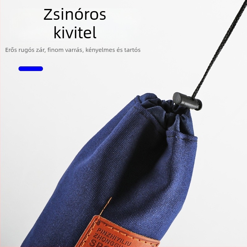 Összecsukható vászon horgász felszerelés táska esernyőtárolóval, könnyű, hordozható kültéri használatra, éjszakai horgászathoz