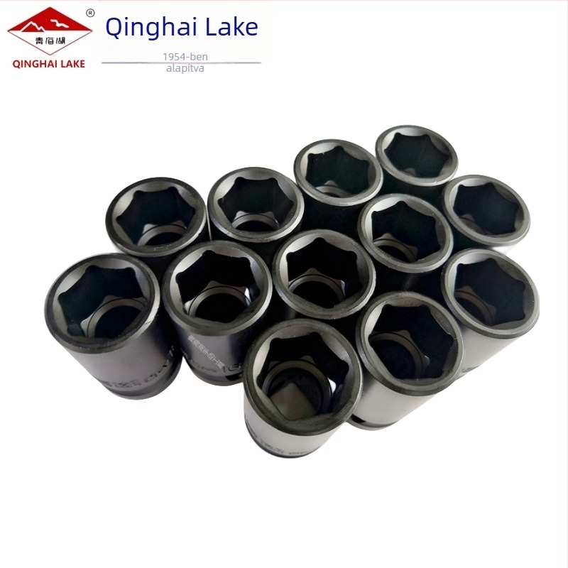 Qinghai Lake Pneumatikus dugókulcs krom-vanádium acélból, fekete ház, dugófej autójavításra