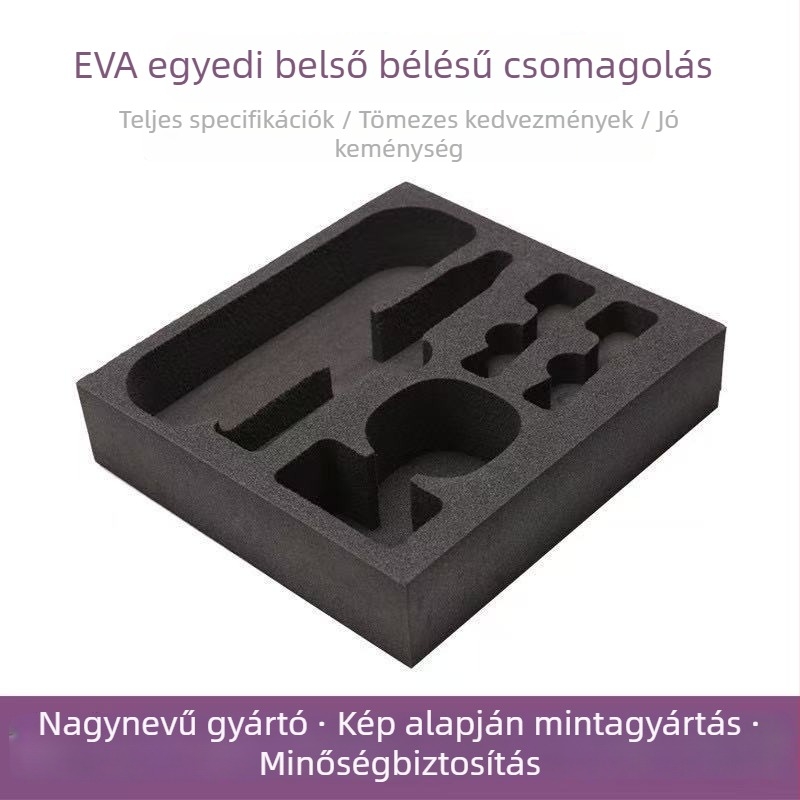 Fekete EVA hab belső bevonat, magas merevségű EVA lemez, EVA lemezanyag, több specifikációval