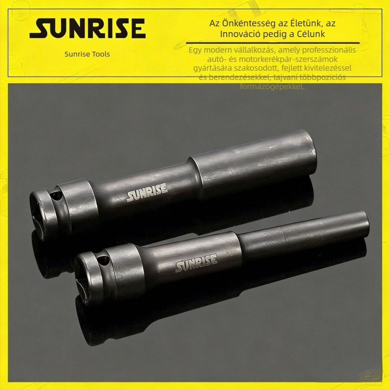 Sunrise eredeti 1/2 hüvelykes foszforált bővített 120 mély vékonyfalú fej elektromos csavarhúzókhoz