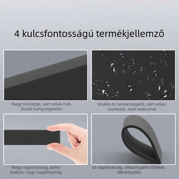 Mileqi EVA hablemez ütközésvédelmi és ütéscsillapító tulajdonságokkal