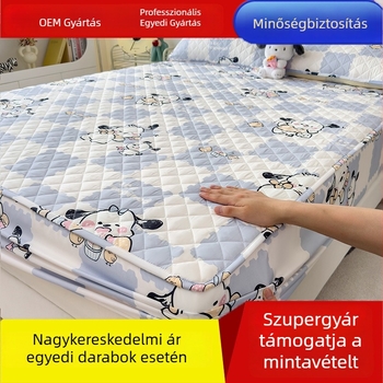Steppelt pamut gumis lepedő, bőrbarát, csúszásmentes matracvédő, modell 2026, mintás rajzfilm, méretek 90x200–200x220 cm