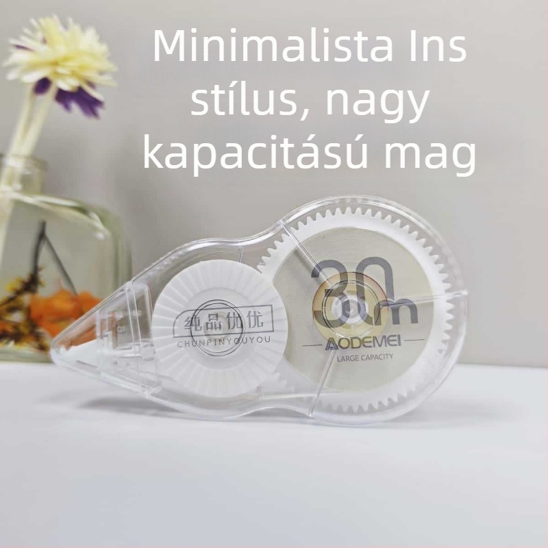 Odeme 30 m hosszú, nagy kapacitású javítószalag - elegáns kialakítás, zökkenőmentes csúszás, ultrahosszú korrekciós szalag