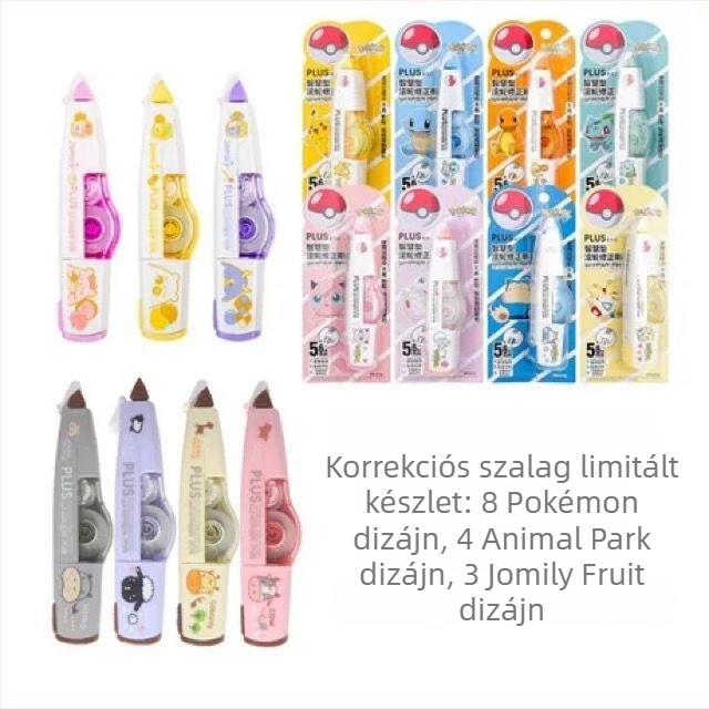 Pokémon javító szalag cserélhető maggal