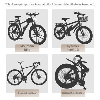 PC-plasztikus kerékpár vizespalacktartó és pohártartó
