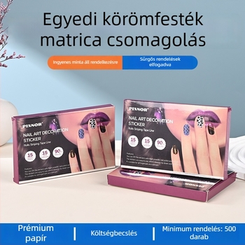 Egyedi kozmetikai csomagoló doboz fehér kraft papírból, hullámkarton díszdobozzal