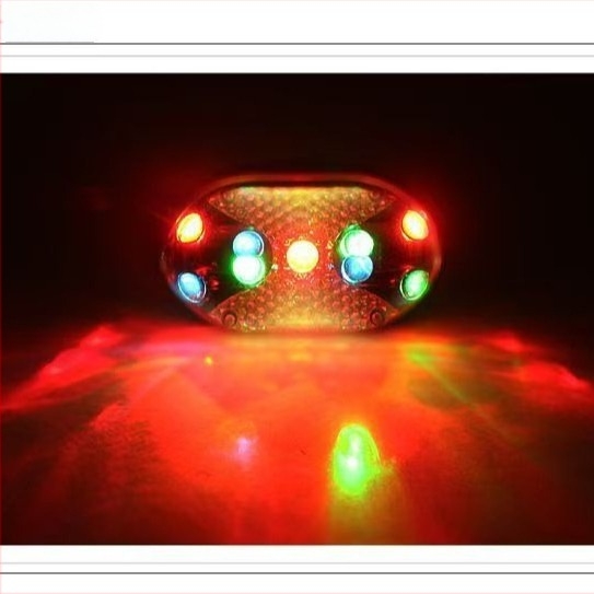 9 LED-es hátsó kerékpárfény – biztonsági figyelmeztető lámpa hegyi kerékpárhoz
