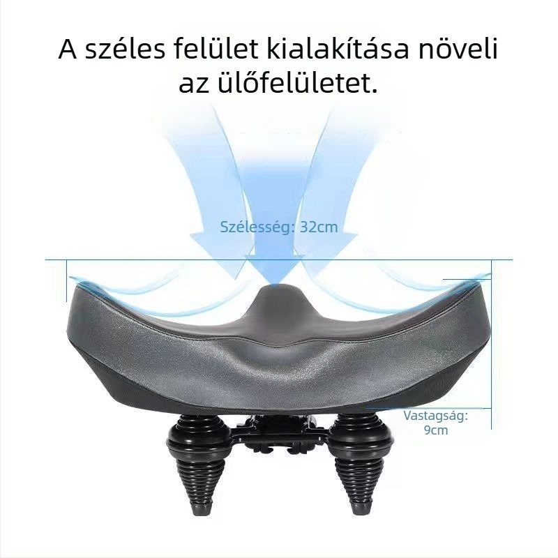 Kényelmes kerékpárnyereg párna hegyikerékpárokhoz és országúti kerékpárokhoz