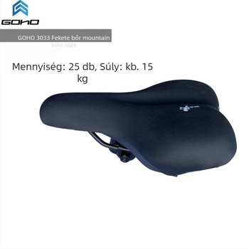 Prémium fekete mikroszálas nyeregtakaró kerékpárhoz, a fenékfájdalom megelőzésére, ultra-puha, vastagított, mountain és road biciklikhez