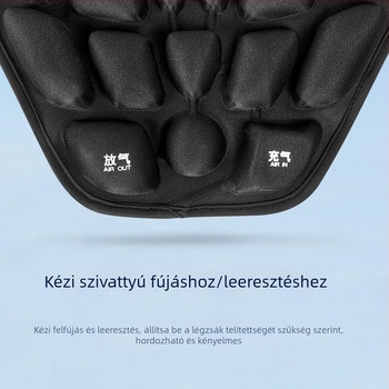 JFT Motorkerékpár ülés párna – nyomáscsökkentő, ütéscsillapító légpárna, szellőző és lélegző hosszú utazásokhoz