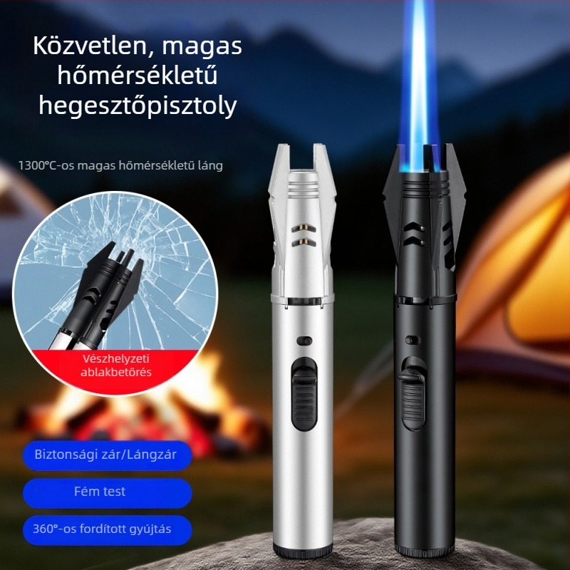 War God második generáció: kültéri kézi hegesztőpisztoly szélálló lánggal, magas hőmérsékletű BBQ-gyújtó és moxibustió pont