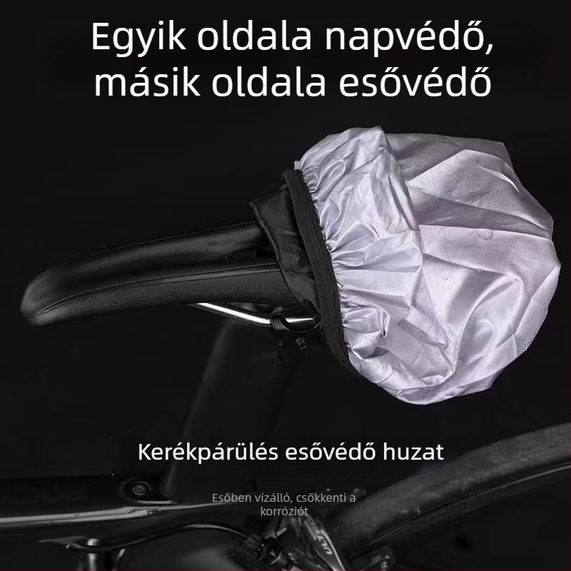 Kerékpárnyereg esővédő fedél, vízálló és porvédett