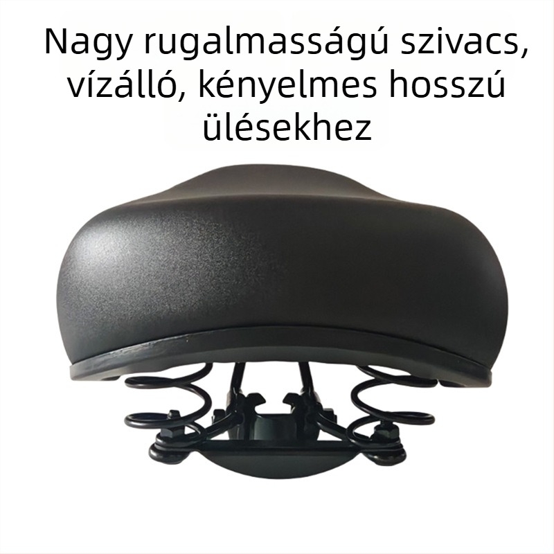 Elektromos kerékpár üléspárna, új megerősített dupla héj, kibővített méret, kényelmes nyereg elektromos rollerekhez