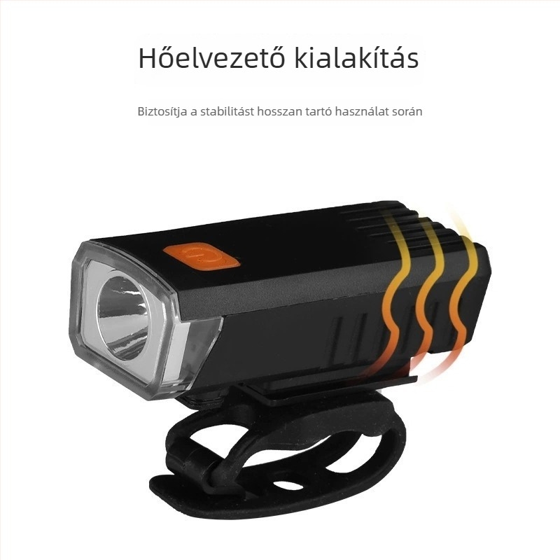 Előre világító kerékpárfény, erős fény éjszakai tekeréshez — MTB kerékpár LED világítás
