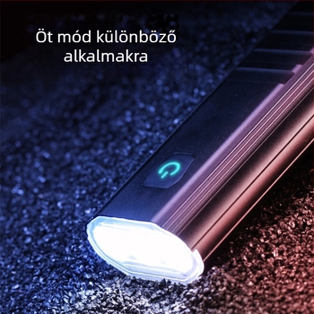 3T6 magas fényerősségű kerékpár első LED-lámpa alumíniumötvözet, újratölthető