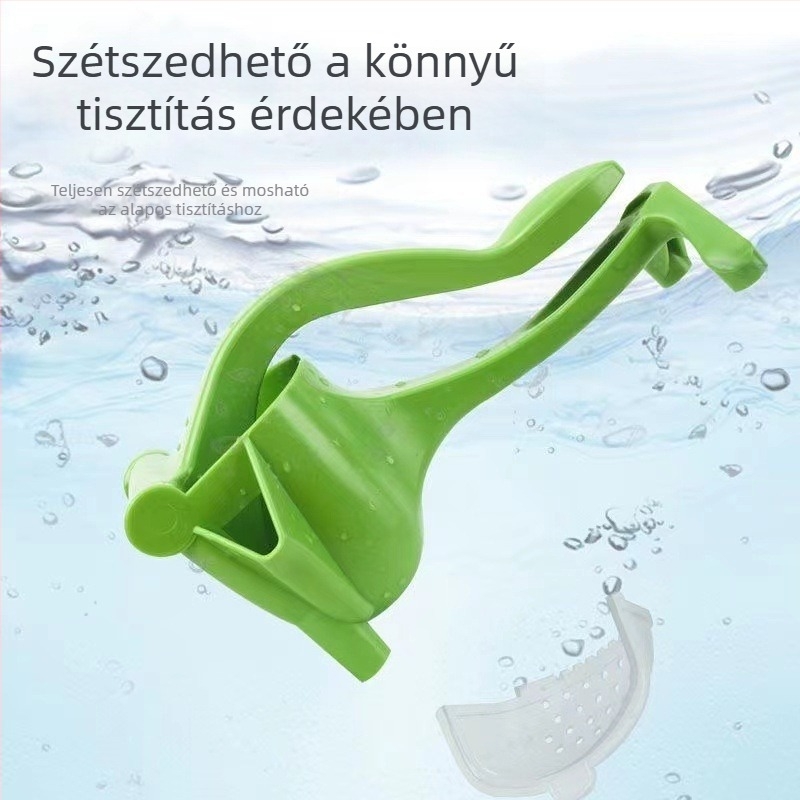 Kézi multifunkcionális háztartási facsaró – kis műanyag citromfacsaró
