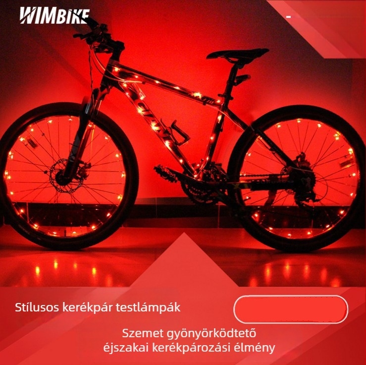 WIMBIKE mountain bike LED világítás, test- és vázfény, dekoratív fények