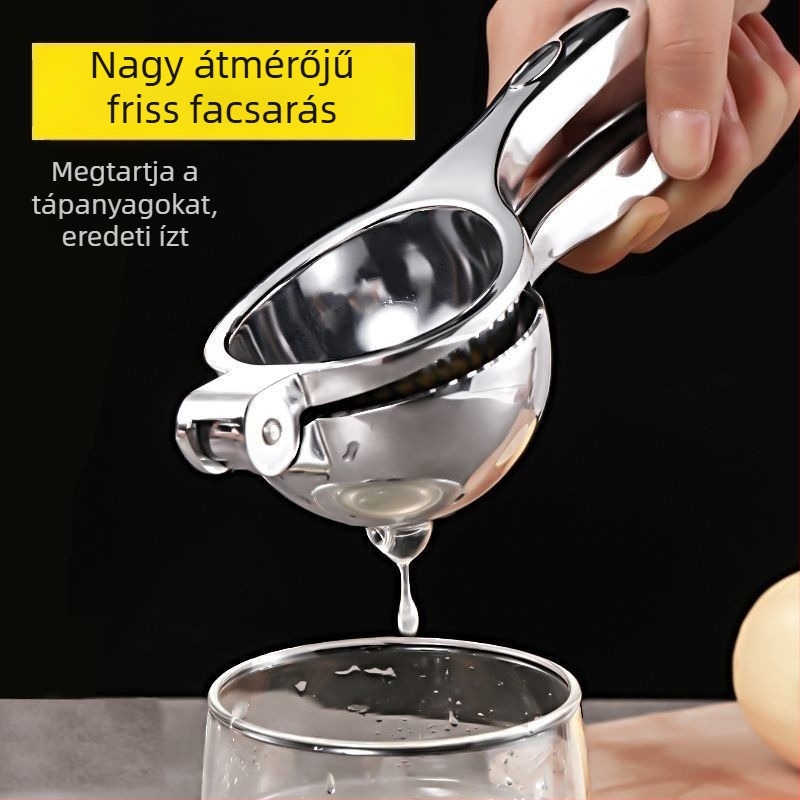 Rozsdamentes acél kézi facsaró citromhoz és narancshoz