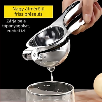 Rozsdamentes acél kézi citrusfacsaró citromokhoz és narancsokhoz