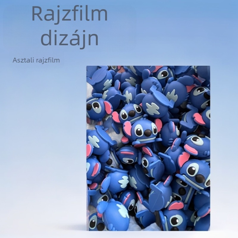 Stitch rajzfilmfigura fej – asztali dísz és kiegészítő elektromos járműhöz