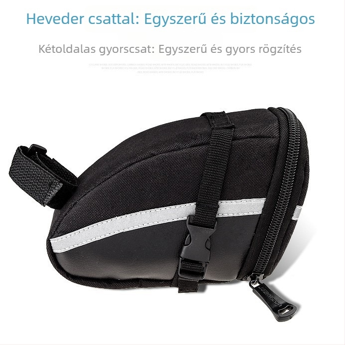 Hátsó kerékpáros táska nyereg és szerszámkészlettel, kerékpár táska, 1.2 L, Modell 13196