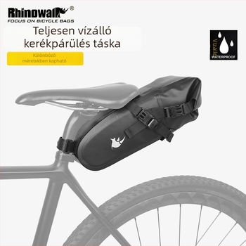 Teljesen vízálló nyeregtáska kerékpárhoz, hegyi és országúti kerékpárokhoz