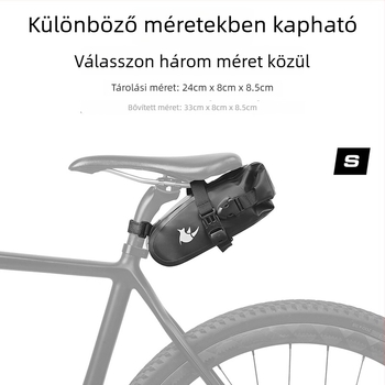 Teljesen vízálló nyeregtáska kerékpárhoz, hegyi és országúti kerékpárokhoz