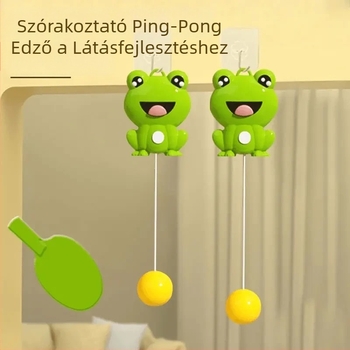 Gyerekeknek szánt beltéri függő ping-pong edző, szülő-gyermek gyakorláshoz, érzékszervi integrációs eszköz a látás és a kéz-szem koordináció javítására