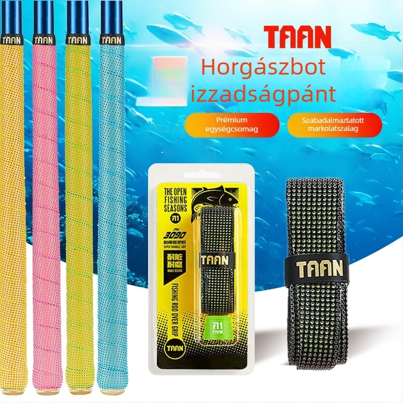 Tai Ang 3090 Horgászbot markolat – izzadságot elnyelő szalag, reliefes textúra és gélszerű puha fogás