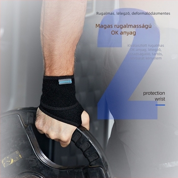 Omega fitnesz csuklópántok – gumírozott masszázs és csuklóvéd, kosárlabda, tenisz és edzés