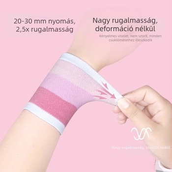 Röplabda és tollaslabda csuklópántok, izzadságot felszívó karvédők nyárra
