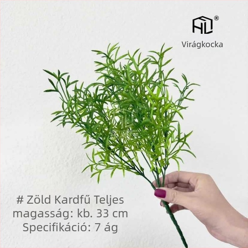 Művirág Calla Liliom és zöld növények – erdő-stílusú mennyezeti dekoráció esküvői csarnokhoz