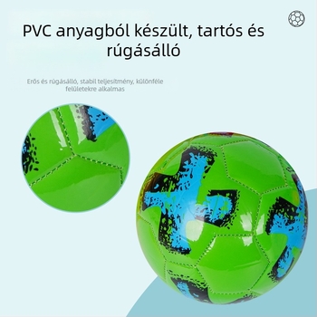 2-es méretű futball gyerekeknek és tinédzsereknek – gépi varrású labda iskolai edzésekre és mérkőzésekre (óvoda–középiskola)