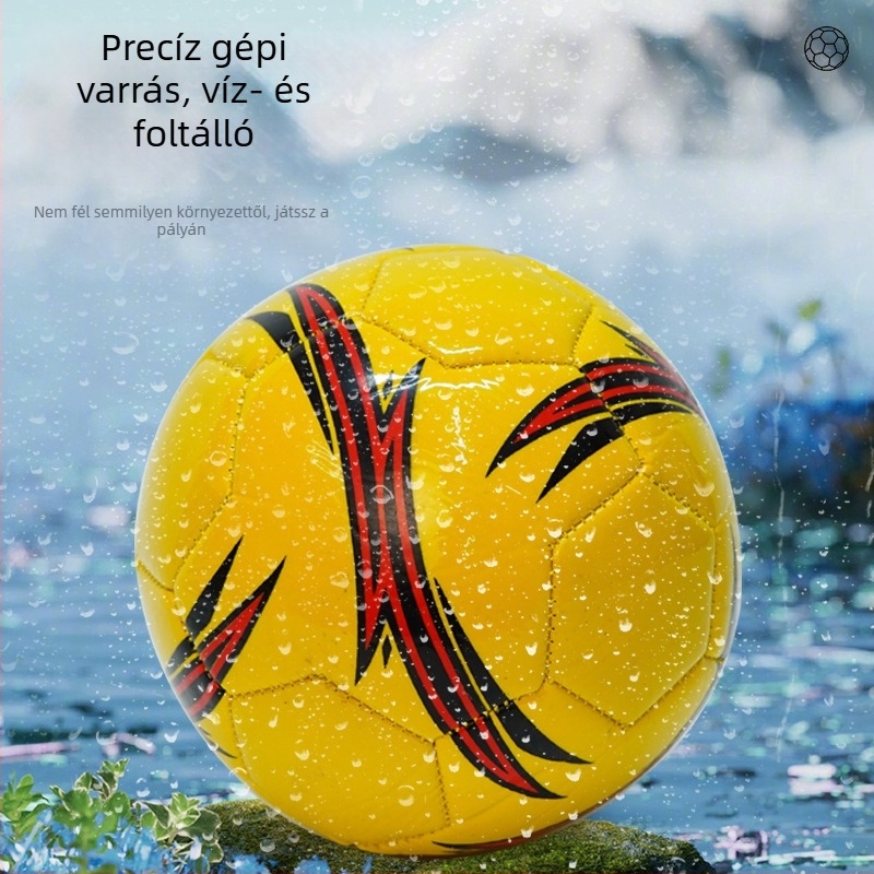 2-es méretű futball gyerekeknek és tinédzsereknek – gépi varrású labda iskolai edzésekre és mérkőzésekre (óvoda–középiskola)