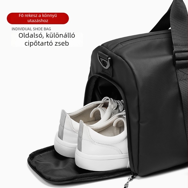 Lu Ou sporttáska, nagy kapacitású 20–35 L, vízálló nylonból rövid utazásokhoz, uniszex