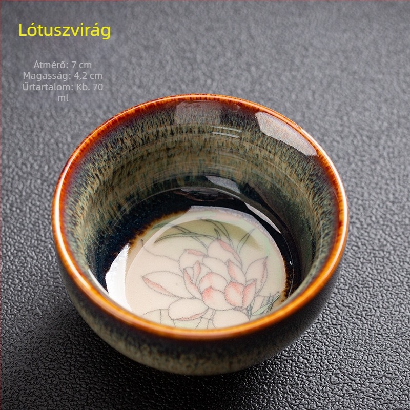 Zodiákus Kung-Fu teáscsésze – porcelán kerámia, kis teáscsésze