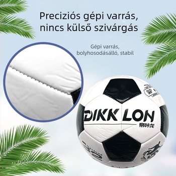 Dikaron futball méret 5, PU, gépi varrással, edzésre és versenyekre
