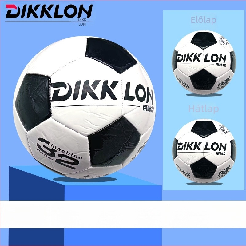 Dikaron futball méret 5, PU, gépi varrással, edzésre és versenyekre