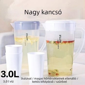 Nordic vastagfalú hidegvíz palack, ellenálló a magas hőmérsékletnek, hideg vízhez és szójatejhez, otthoni használatra