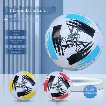 Futball edzőlabda, méret 5, fiatal csapatok számára, PVC labda, nagy rugalmasságú