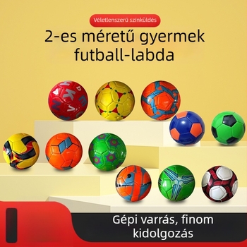Színes edzőfutball gyerekeknek – méret 2, óvodásoktól általános iskolásokig