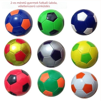Színes edzőfutball gyerekeknek – méret 2, óvodásoktól általános iskolásokig