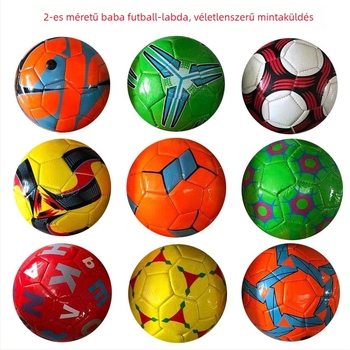 Színes edzőfutball gyerekeknek – méret 2, óvodásoktól általános iskolásokig