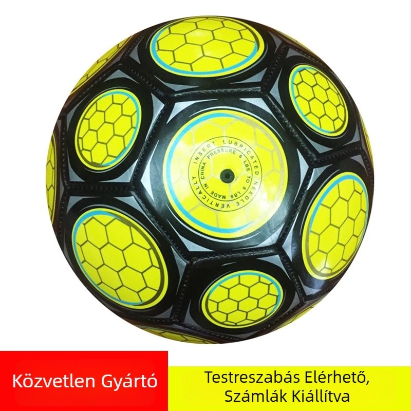 2-es méretű futball, kézzel varrt, TPU bőr, iskolai használatra