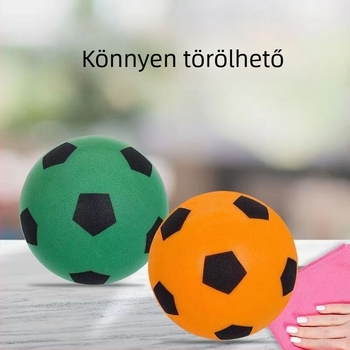 Belső térre készült habfoci gyerekeknek, csendes labda, átmérője 36 hüvelyk (1 m), kerek, PU anyag