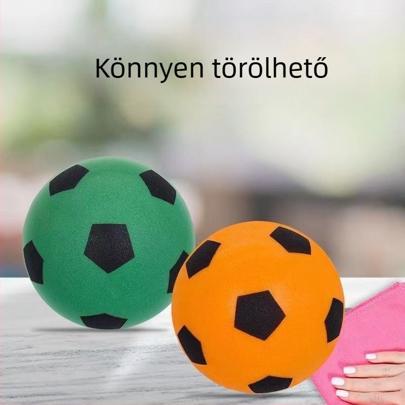 Belső térre készült habfoci gyerekeknek, csendes labda, átmérője 36 hüvelyk (1 m), kerek, PU anyag