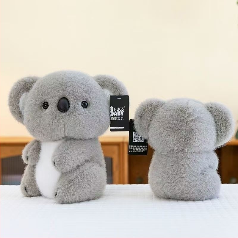 Koala plüss baba lányoknak, puha játék, rongybaba, gyerekeknek, születésnapra