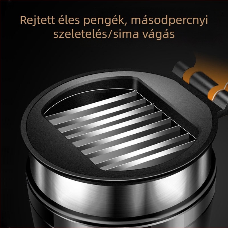 304 rozsdamentes acél Red Date szeletelő, megvastagított prés-típusú gyümölcs elválasztó, többfunkciós konyhai eszköz