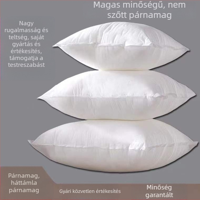 Mengwei PP pamut párna mag – 2D nem szőtt párnátöltet, nagy rugalmasság
